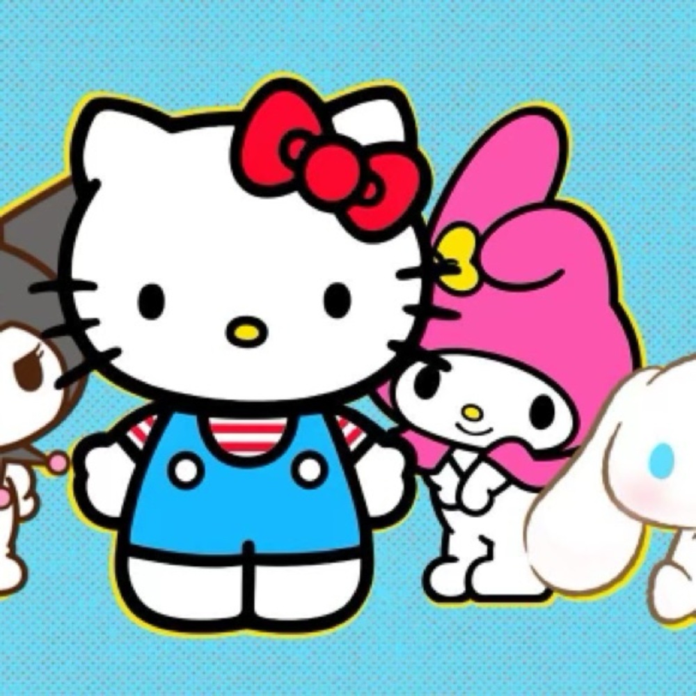 Cinnamoroll plushy, backpack, bag, kids, blue and white - Picture 7 of 7